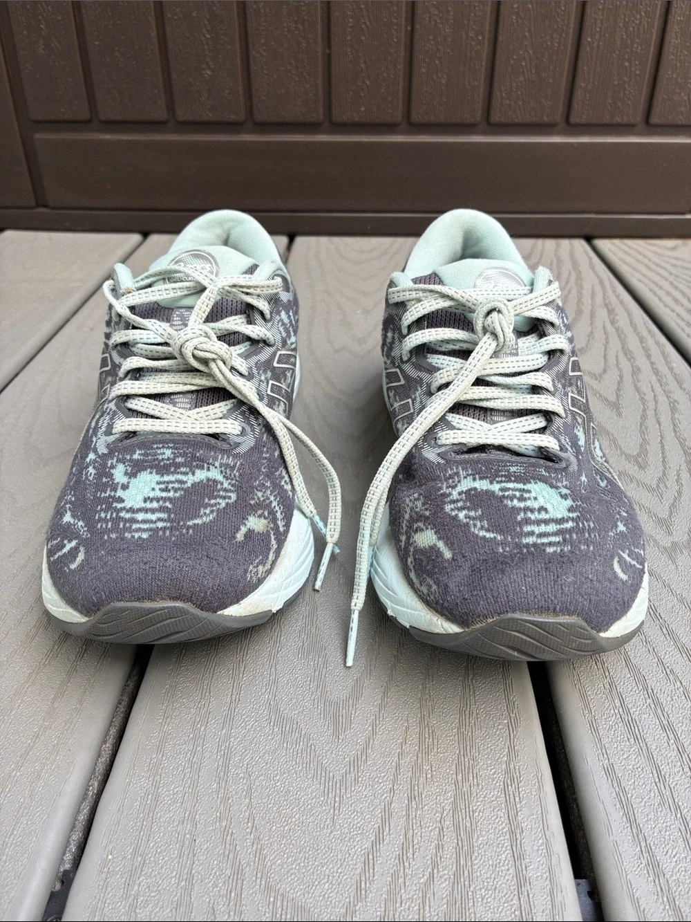 ASICS Women's GEL Cumulus 23 Running Sneakers Mint Gray Size 8